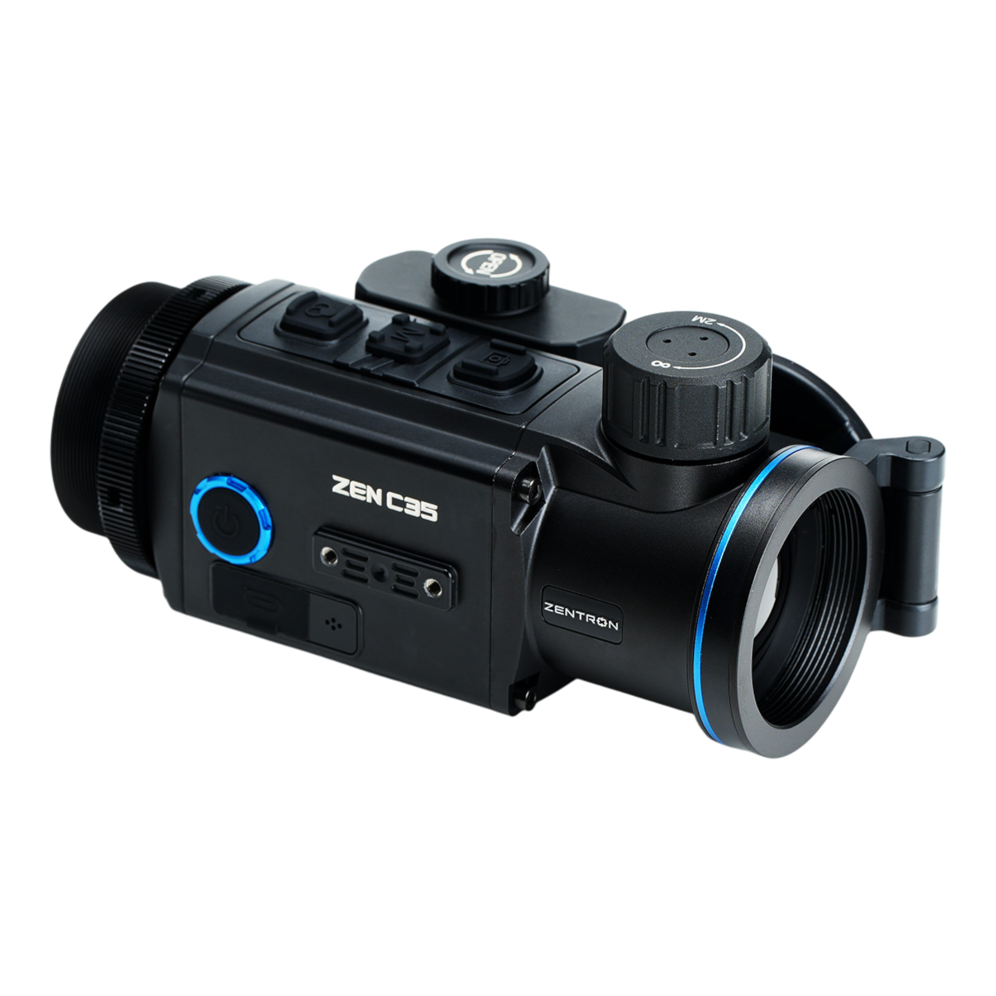 Schwarzes Nachtsichtgerät ZEN C35 mit Bedientasten und Linse