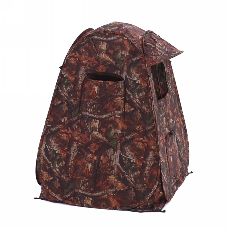 Camouflage Wurfzelt für Outdoor-Aktivitäten Tarnzelt mit Camouflage-Muster, ideal für Outdoor-Camping und Jagd