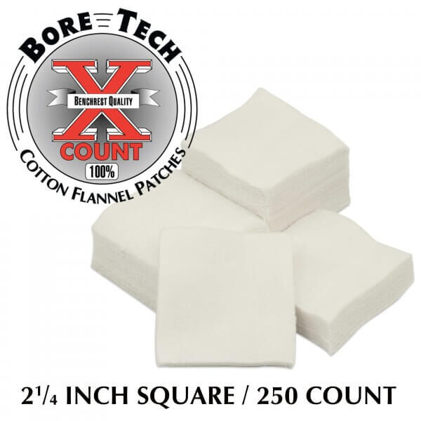 Bore Tech X-Count Patch 2 1/4" quadratisch - .45