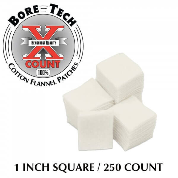 Bore Tech X-Count Patch 1“ quadratisch - .20 Cal, .22 RF